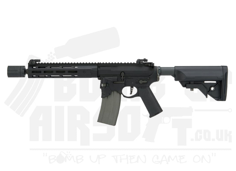 Ares x Sharps Bros. M4 Octarms M-Lok Rail with OverThrow Lower Receiver (M - Black - M4-SB-OT-M-BK)