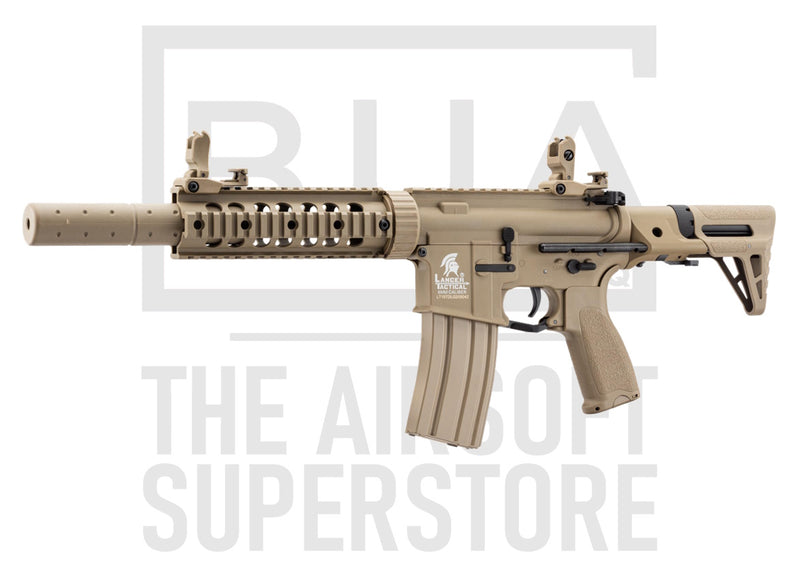 Lancer Tactical AEG LT-15 GEN2 M4 PDW Stock - Tan