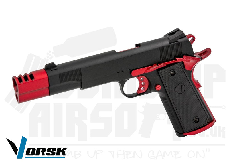 Vorsk VP-X Red MATCH GBB Airsoft Pistol