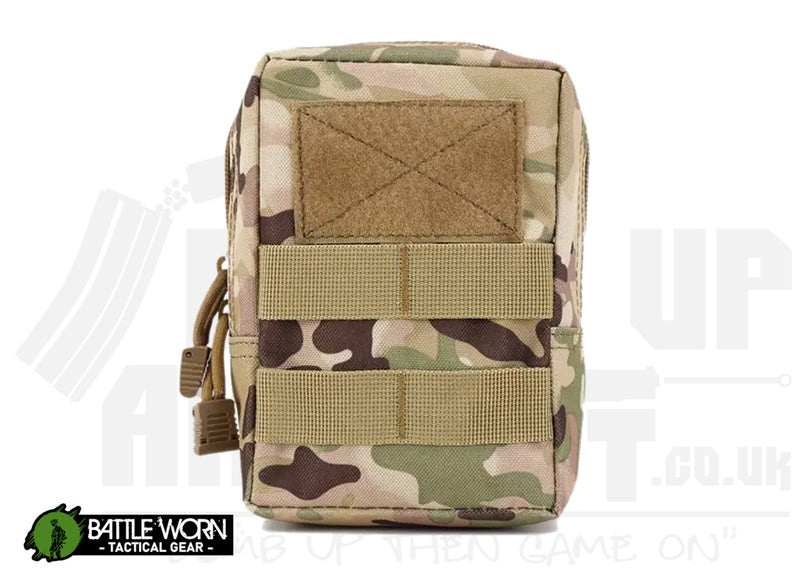 Battleworn Tactical Small Utility Pouch - Multicam
