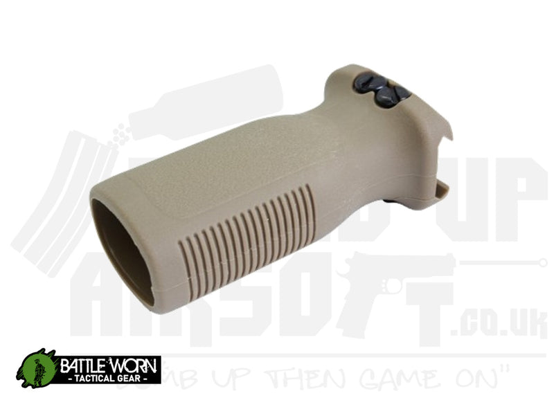 Battleworn Tactical RVG Style Foregrip - Tan