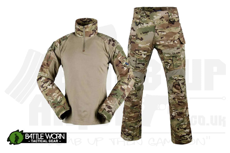 Battleworn Tactical G3 Combat Shirt and Pants Set - MTP