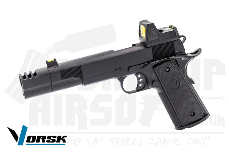 Vorsk VP-X GBB Airsoft Pistol + BDS - Black
