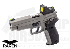 Raven R226 (Non Railed) + BDS GBB Airsoft Pistol - Grey