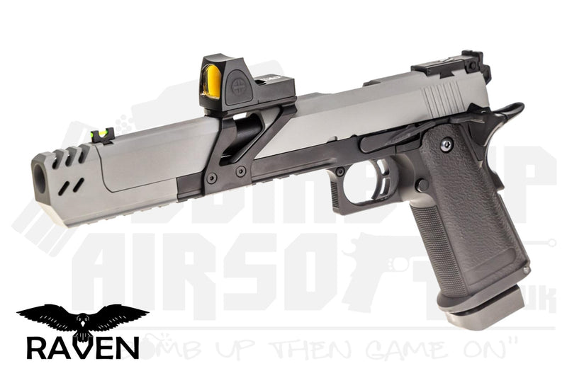 Raven Hi-Capa 7 Dragon GBB Airsoft Pistol With BDS - Grey