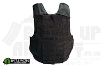 Battleworn Tactical "Rugged" Assault Vest - Black