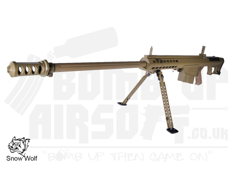 SNOW WOLF Barrett M107 AEG - Tan