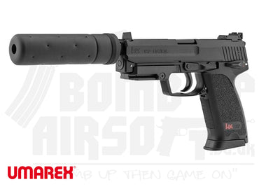 H&K USP Tactical AEP with Silencer (Umarex - Inc. Battery and Charger - Metal Slide - Black)