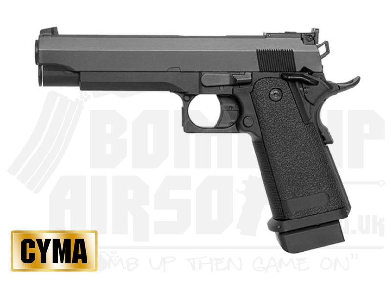 Cyma CM128 Hi-Capa AEP Pistol (Black - CYMA-CM128)
