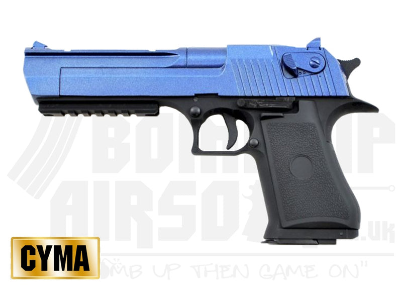 Cyma 121 Electric Airsoft Pistol - CM121 - Two Tone Blue