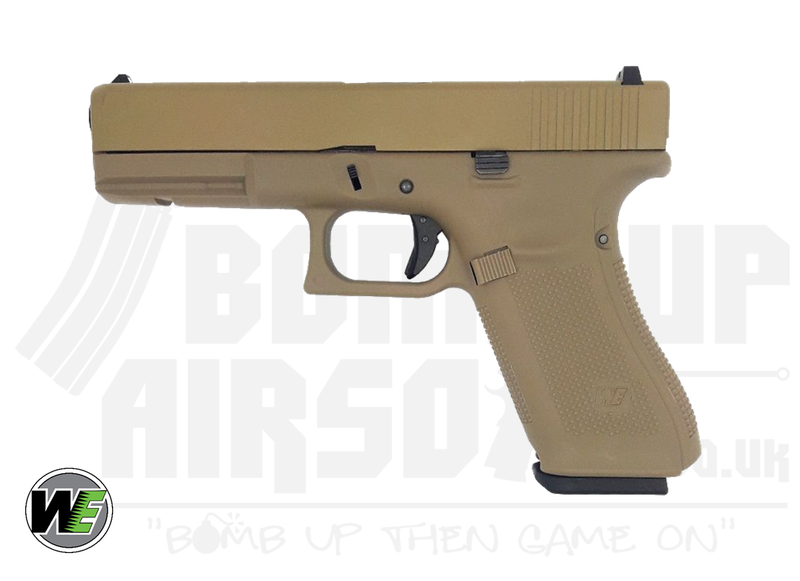 WE EU17 - Gen 5 Version - GBB Airsoft Pistol - Tan