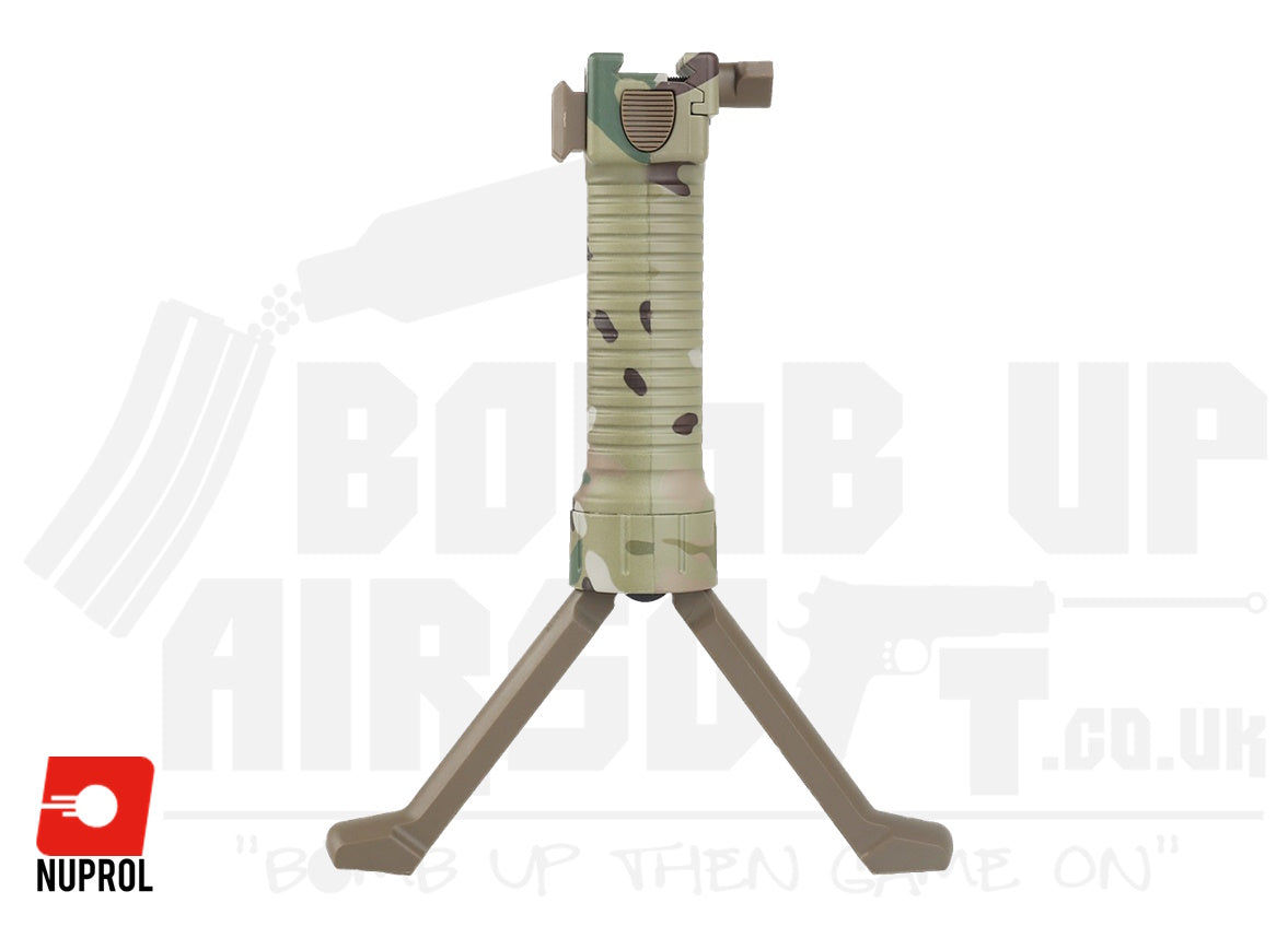 Nuprol Bipod Grip Railed - Camo