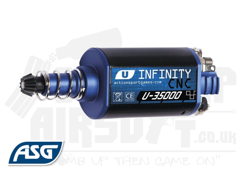 ASG Infinity CNC U-35000 Long Axle Motor