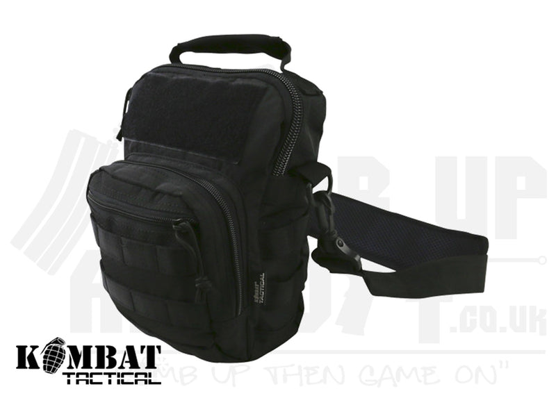 Kombat UK Hex - Stop Explorer Shoulder Bag - Black