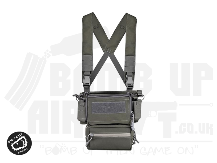 Big Foot Tactical Multifunctional Vest Set (Urban Grey)