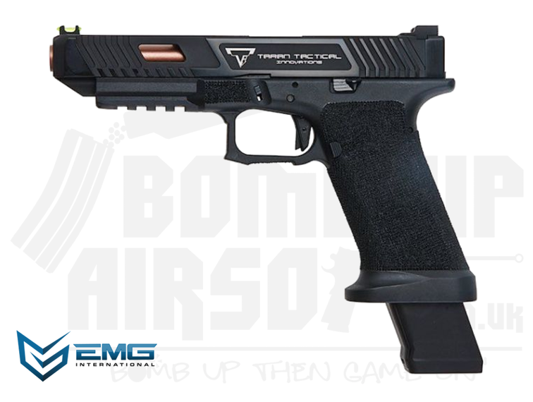 EMG x TTI 34 Series Custom Combat Master Slide with OMEGA Frame CO2 Pistol