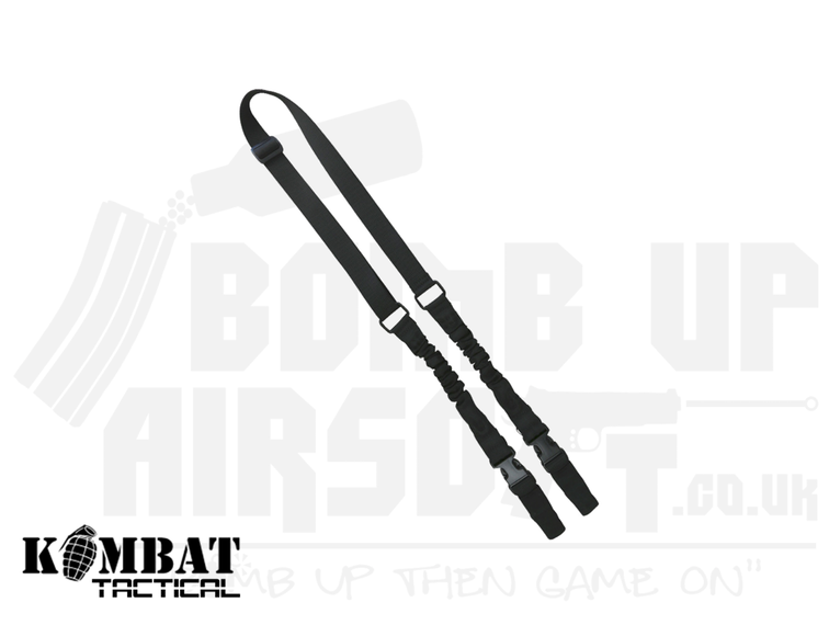 Kombat UK Double Point Bungee Sling 40mm - Black