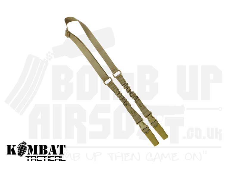 Kombat UK Double Point Bungee Sling 40mm - Coyote