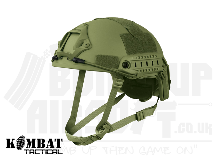 Kombat UK Fast Helmet Replica - OD Green
