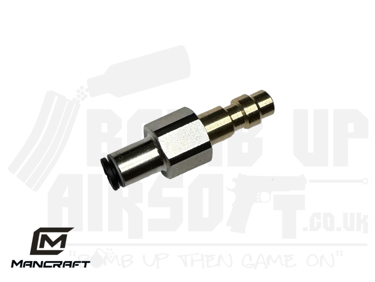 Mancraft HPA Line Fitting - Male to 4mm (US Foster Fitting)