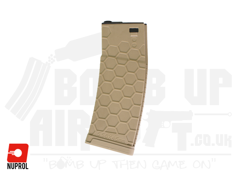 Nuprol H-Mag Hi-Cap Magazine - 380 Rnd (Tan)