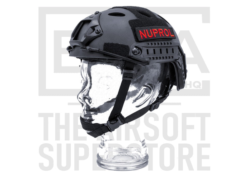 Nuprol Fast Railed Helmet - Black