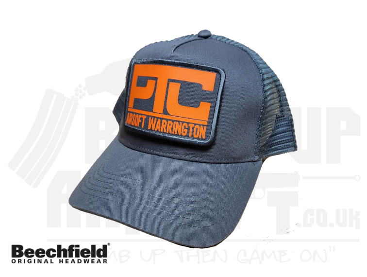 Beechfield Trucker 'PTC' Cap - Grey