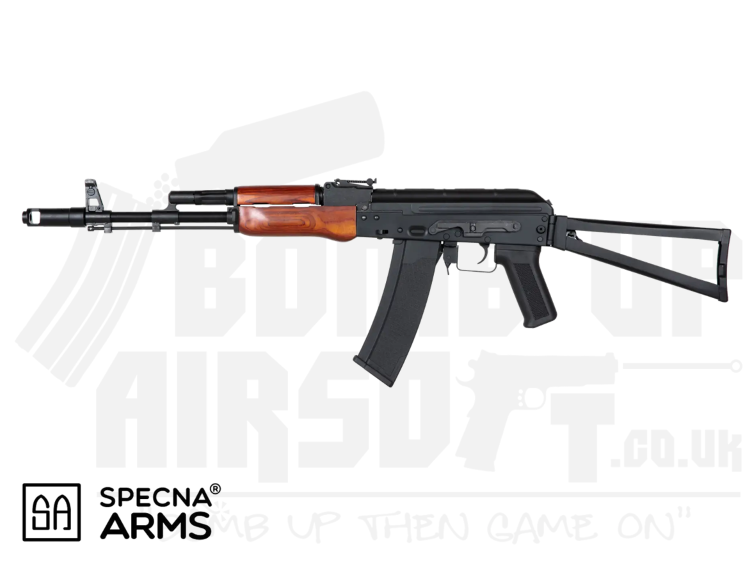 Specna Arms - J04 EDGE™ Carbine Replica – Black/Wood