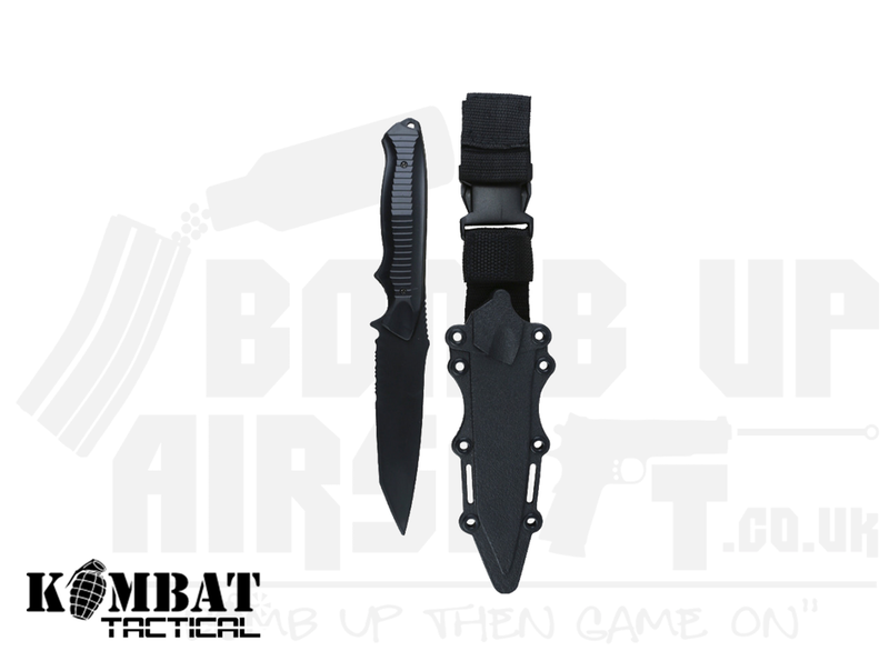 Kombat UK Tanto Plastic Airsoft Knife - Black