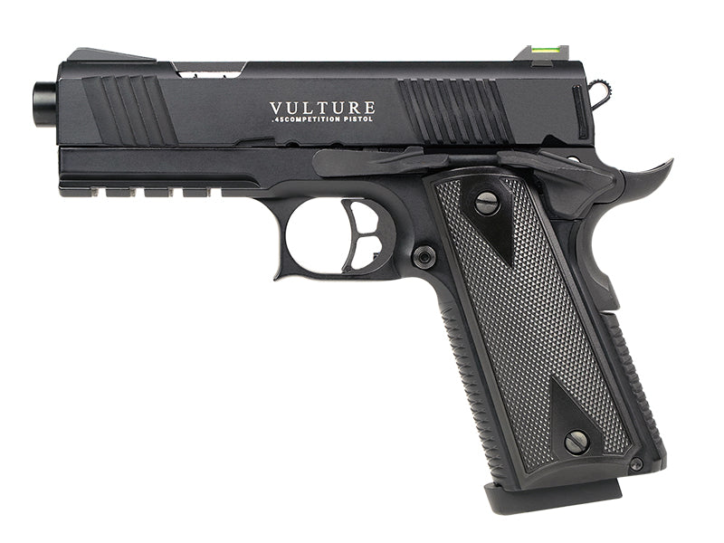 ICS BLE-VULTURE Gas Blowback Pistol (Black - BLE-011-SB) – Bomb Up Airsoft