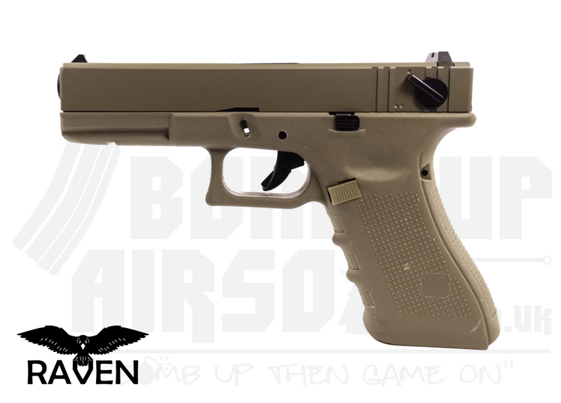 Raven EU18 Complete Tan GBB Airsoft Pistol