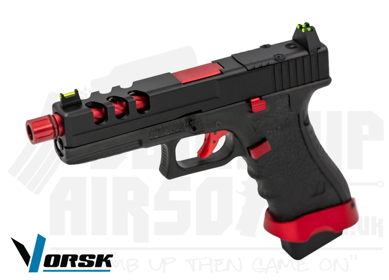 Vorsk EU17 Vented Red Match GBB Airsoft Pistol