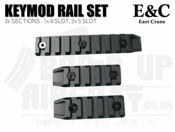 E&C Keymod Rail Section Set