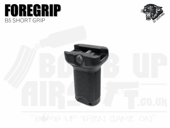 ZCI B5 Short Grip With Storage - Black