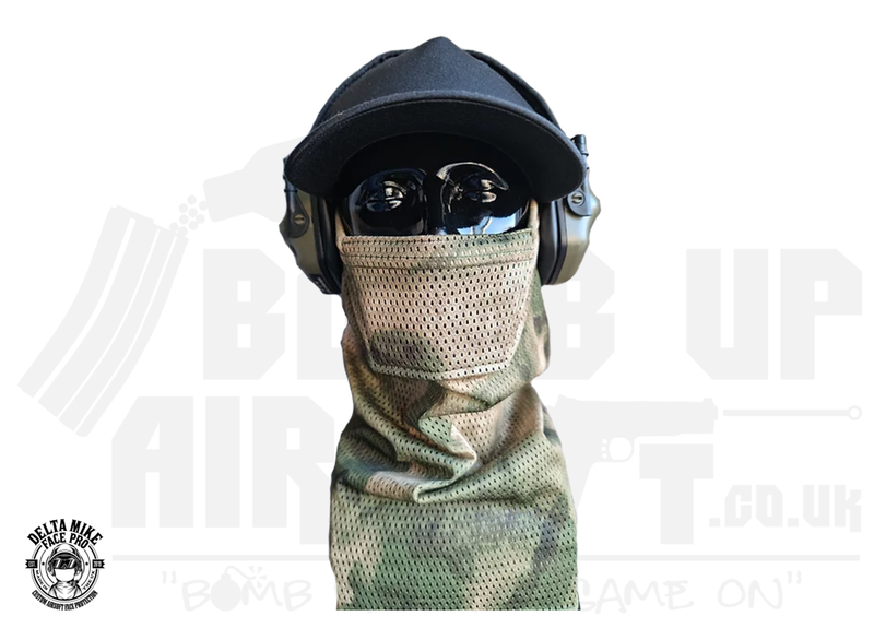 Delta Mike MK2 Face Protection Snood - Forest Green