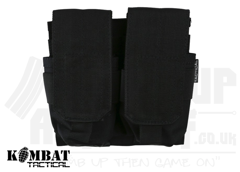 Kombat UK Double ORIGINAL Style Mag Pouch - Black