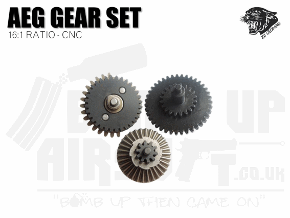 ZCI 16:1 Ratio CNC AEG Gear Set