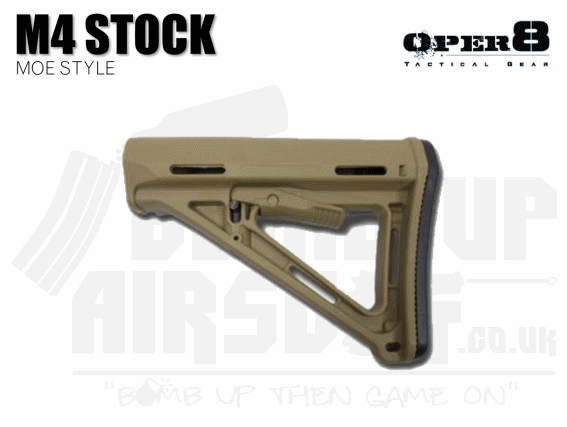 Oper8 MOE Style M4/M16 Stock
