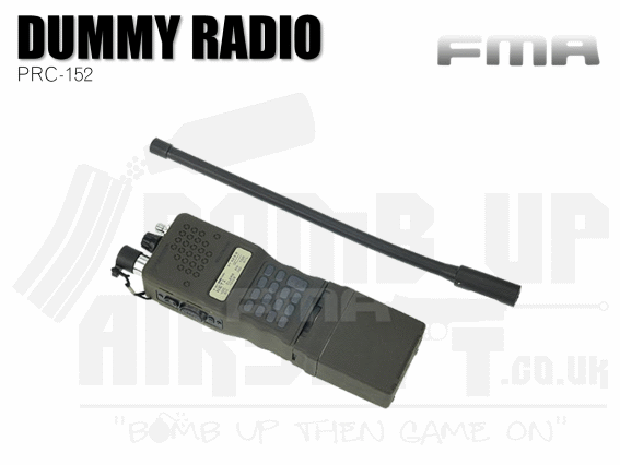FMA PRC-152 Dummy Radio Case - OD Green