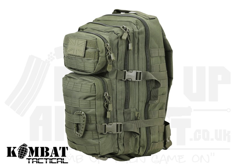 Kombat UK Small Molle Assault Pack 28 Litre - OD Green