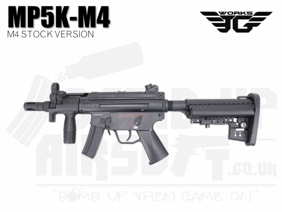 JG MP5K with M4 Stock