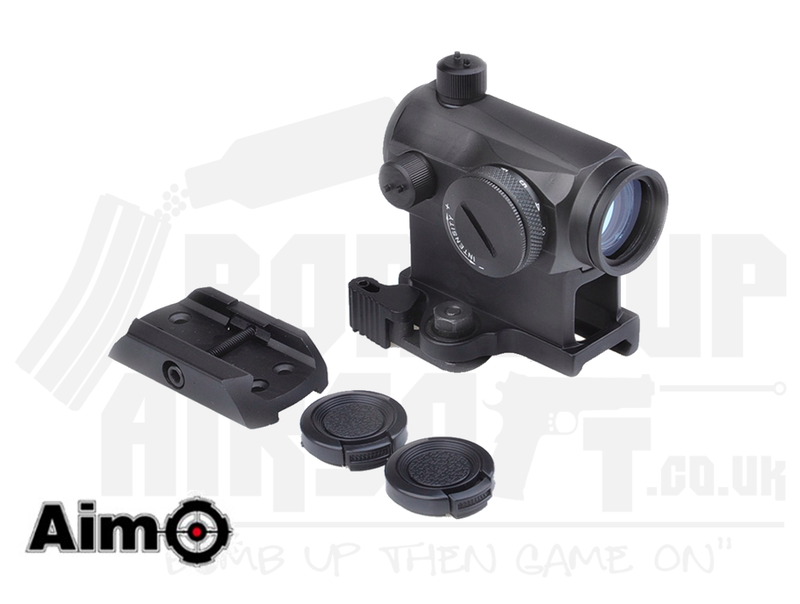 Aim-O T1 Red / Green Dot With QD Mount & Low Mount