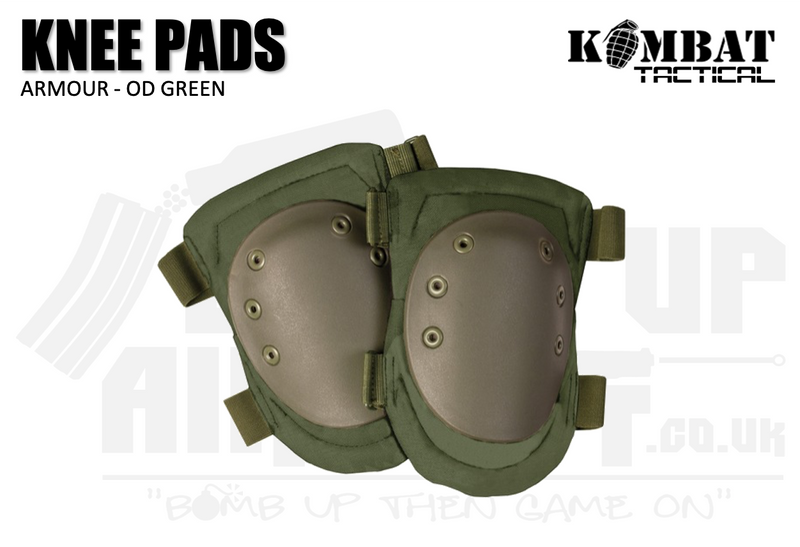 Kombat UK Armour Knee Pads - OD Green