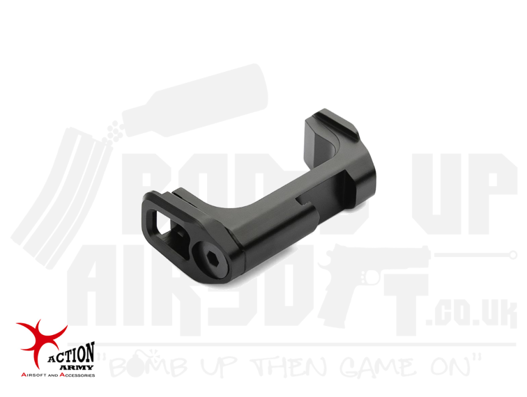 Action Army AAP01 CNC Extended Mag Release - Black