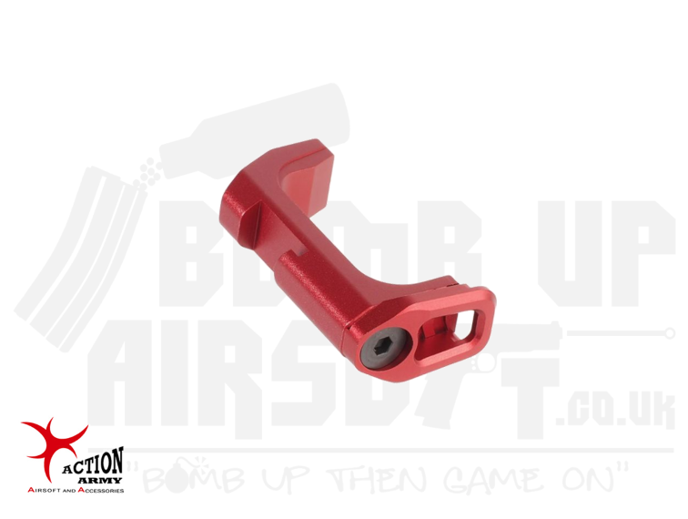 Action Army AAP01 CNC Extended Mag Release - Red