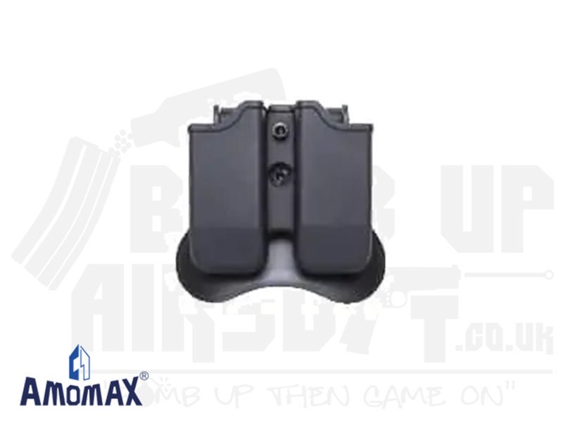 AmoMax 226 Series Double Mag Holster - Black