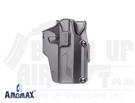 AmoMax Per-Fit Multi Fit Adjustable Holster - Black