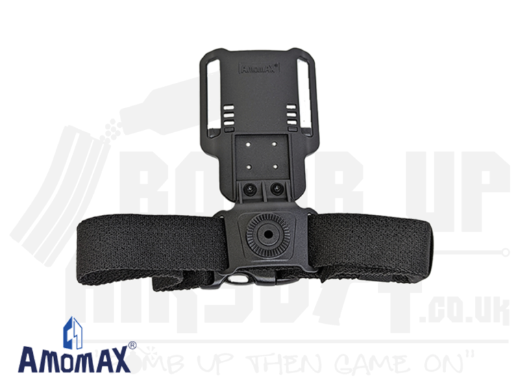 Amomax Low Ride Duty Drop Holster Attachment – Black