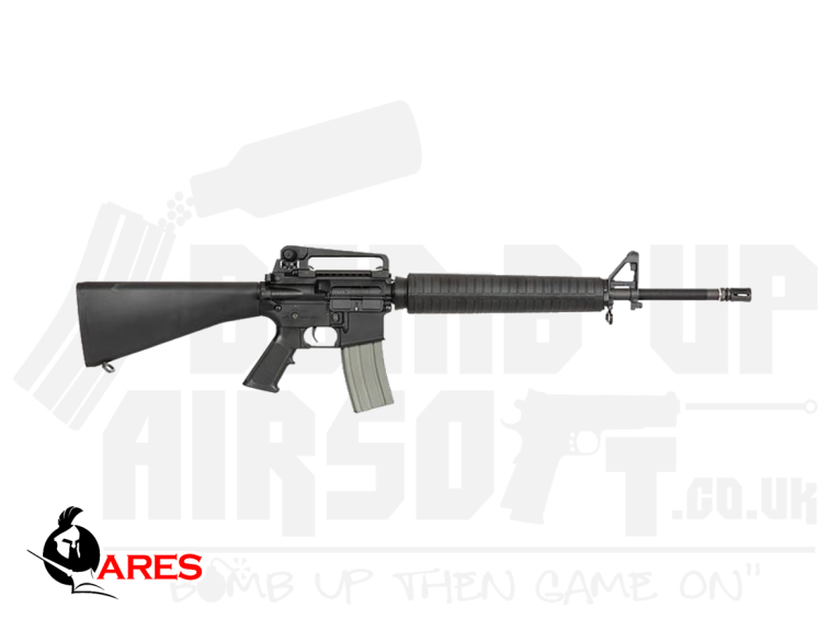 Ares M16A3 AEG with EFCS Electronic System (Black - AR-081E)