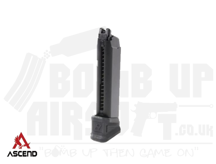 Ascend (WE) Airsoft G17 Mag - Flared - 24 Rounds